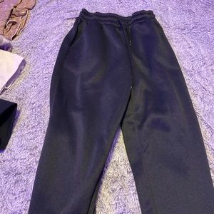 SHEIN BLACK SWEATPANTS SIZE SMALL